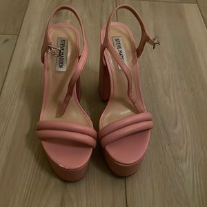 Steve Madden heels in pink size 7.5